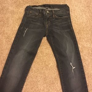 Flying monkey skinny jeans